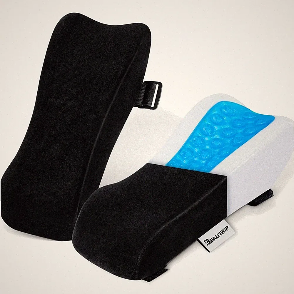 Padded Memory Foam Arm Rest Covers for Recliners