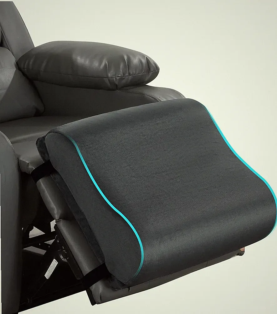 Adjustable Recliner Leg Rest Cushion, Widen and Thicken Recliner Footrest Extend