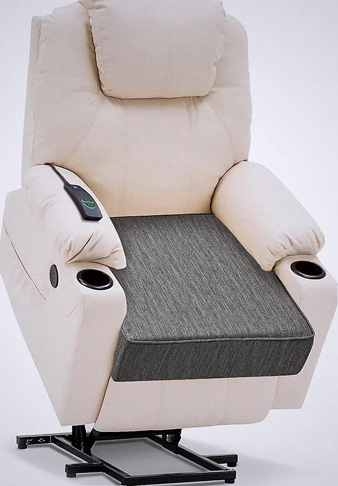 baibu Large Memory Foam Seat Cushion for Recliner Armchair Sofa Tailbone Pain Re