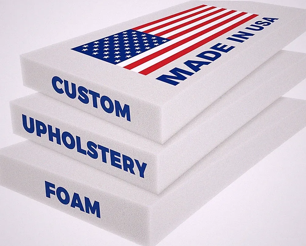 ColourTree 3" Custom Cut High-Density Upholstery Foam Seat Cushion Sheets