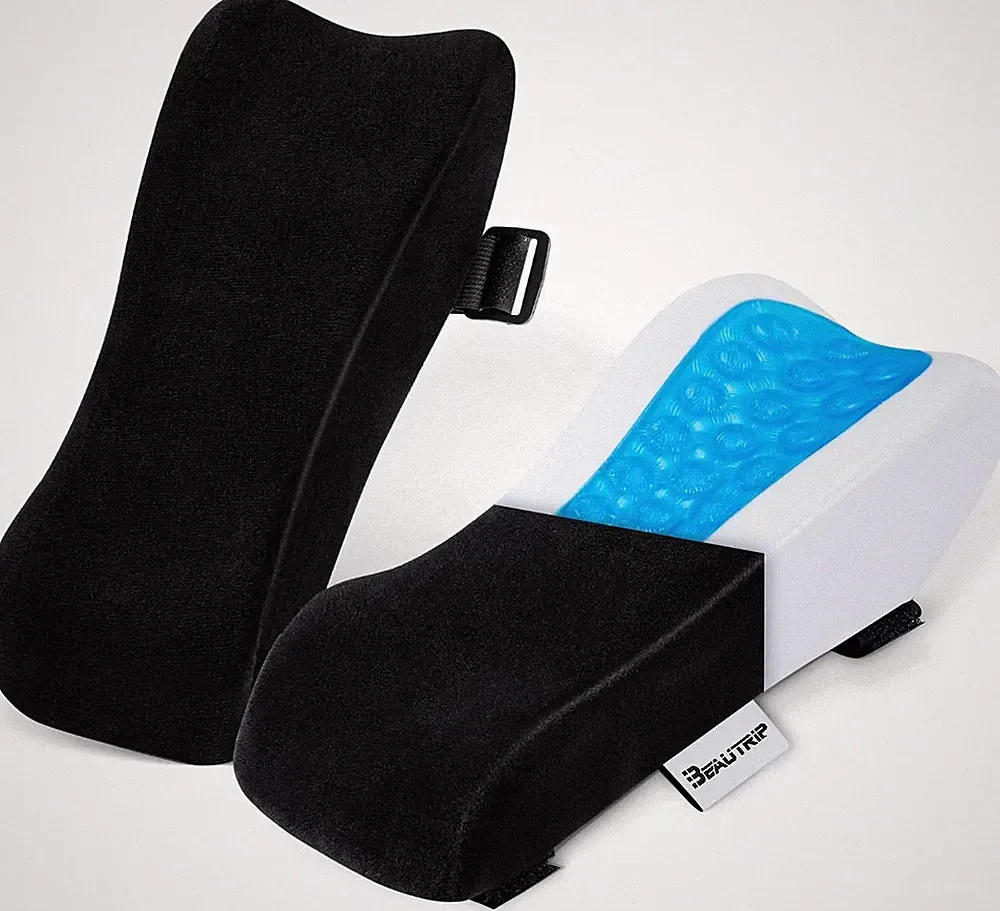 Ergonomic Armrest Pads- Office Chair Arm Rest Cover Pillow - Elbow Support Cushi