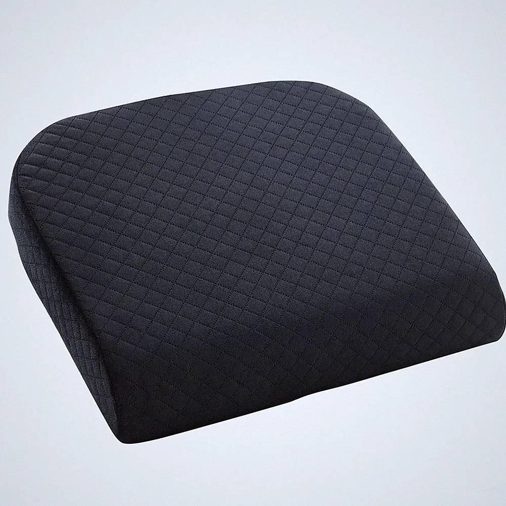Extra Large U-Shaped Memory Foam Chair Cushion - Black