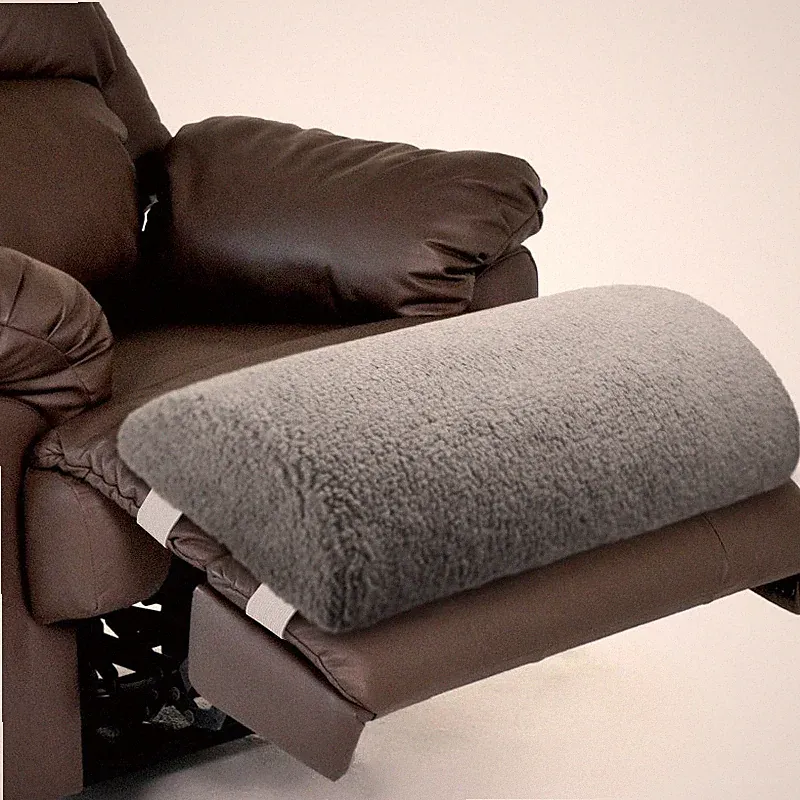 High-Resilience Memory Foam Recliner Foot Pillow,Ergonomic Half-Roll Bolster