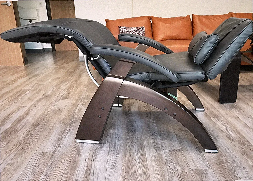 Human Touch Perfect Chair PC-600 Silhouette Zero Gravity Recliner Gray Supreme