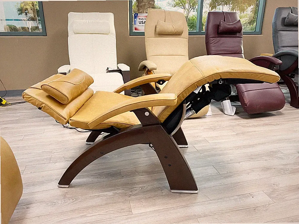 Human Touch Perfect Chair PC-600 Silhouette Zero Gravity Recliner Sycamore LiVE