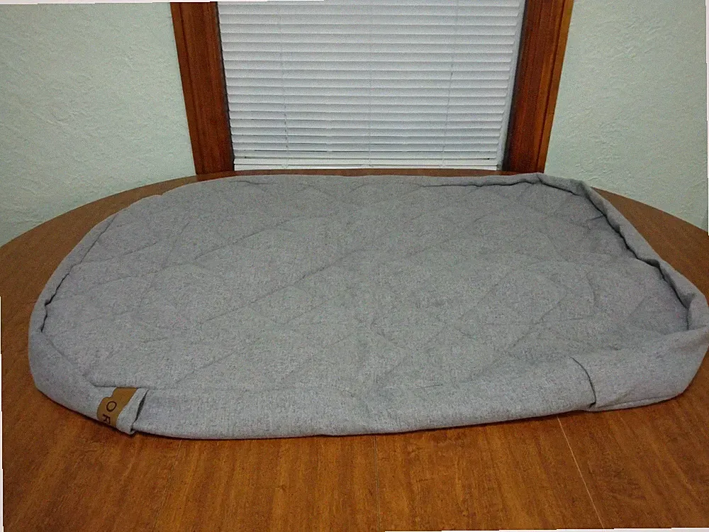 Orvis Dog Bed Memory Foam Lounger Light Gray COVER ONLY Large