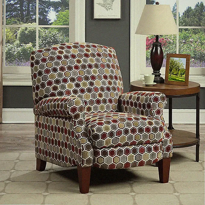 PICK UP ONLY Brooke Pushback Recliner 100% Polyester High-Density Foam Pocketed