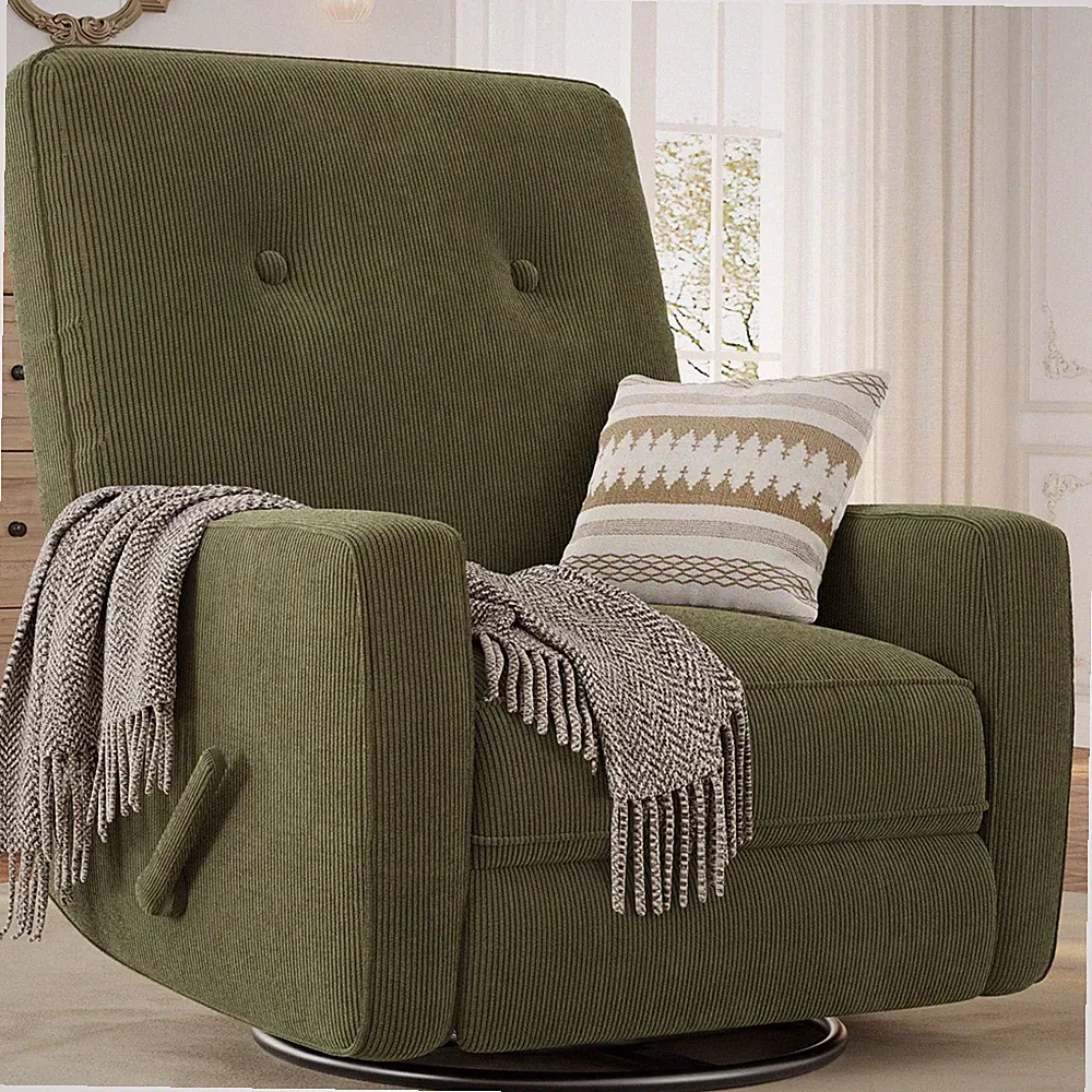 Recliner Chairs, Swivel Rocker Recliner, Glider Recliner Nursery Chair for Ad...