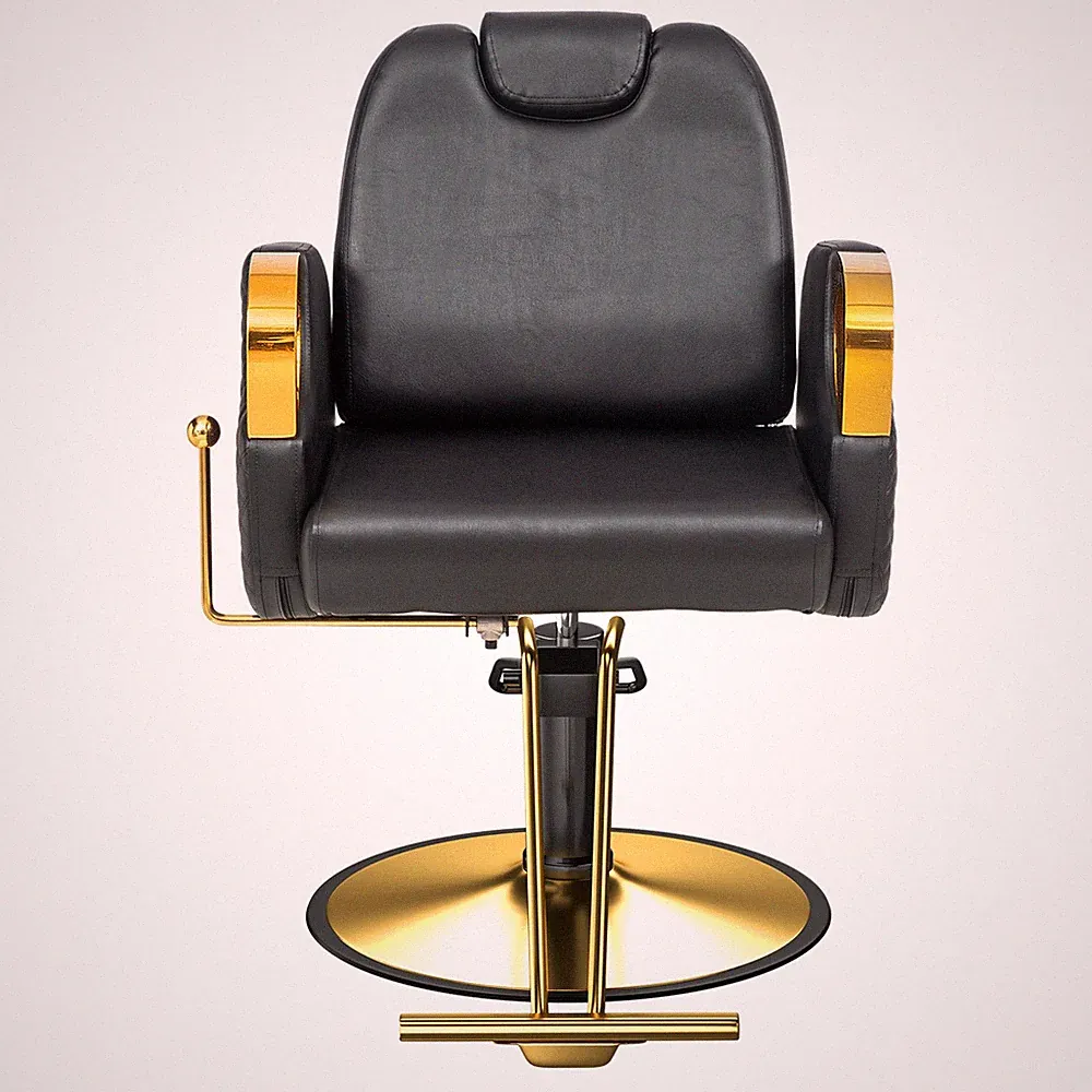 Salon Barber Hydraulic Chair with 360 Degree Swivel Lock and Memory Foam Cushion